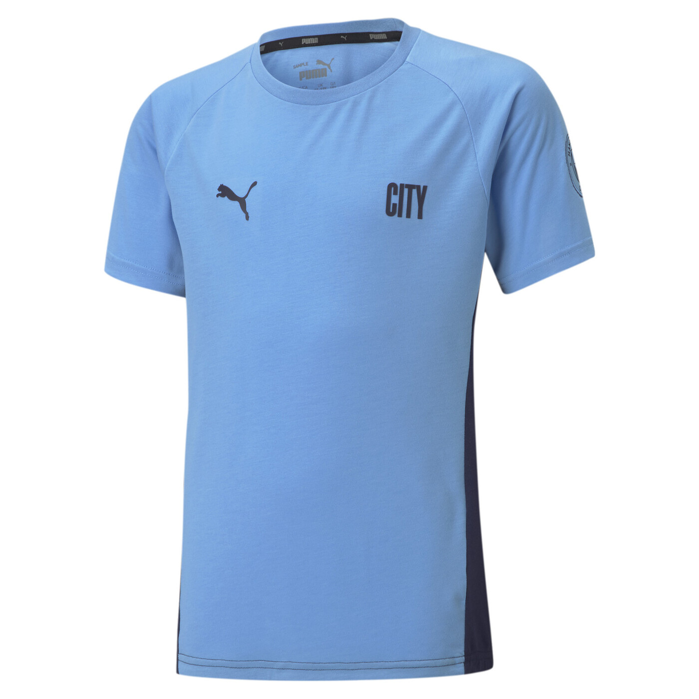 Футболка PUMA Man City Evostripe Youth Football Tee - купить по выгодной  цене в интернет-магазине OZON