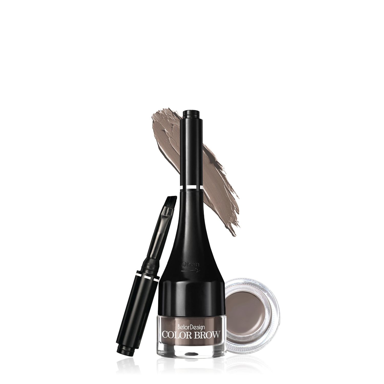 Belor Design Подводка для бровей Color Brow, Тон 1 Светлый холодный