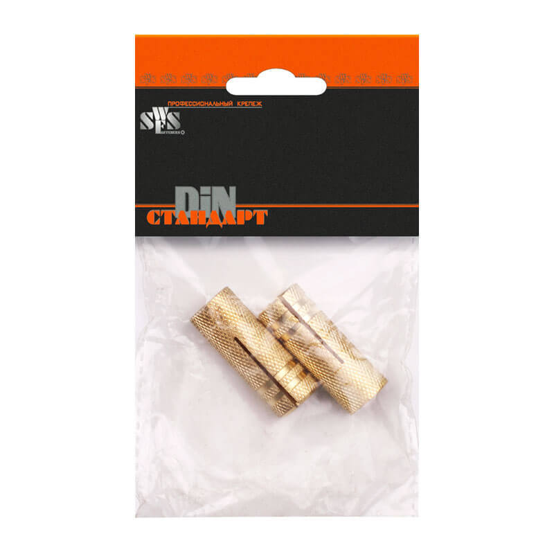 Анкер забиваемый латунный SWFS М12 (2 шт) пакетик - купить по выгодной ...