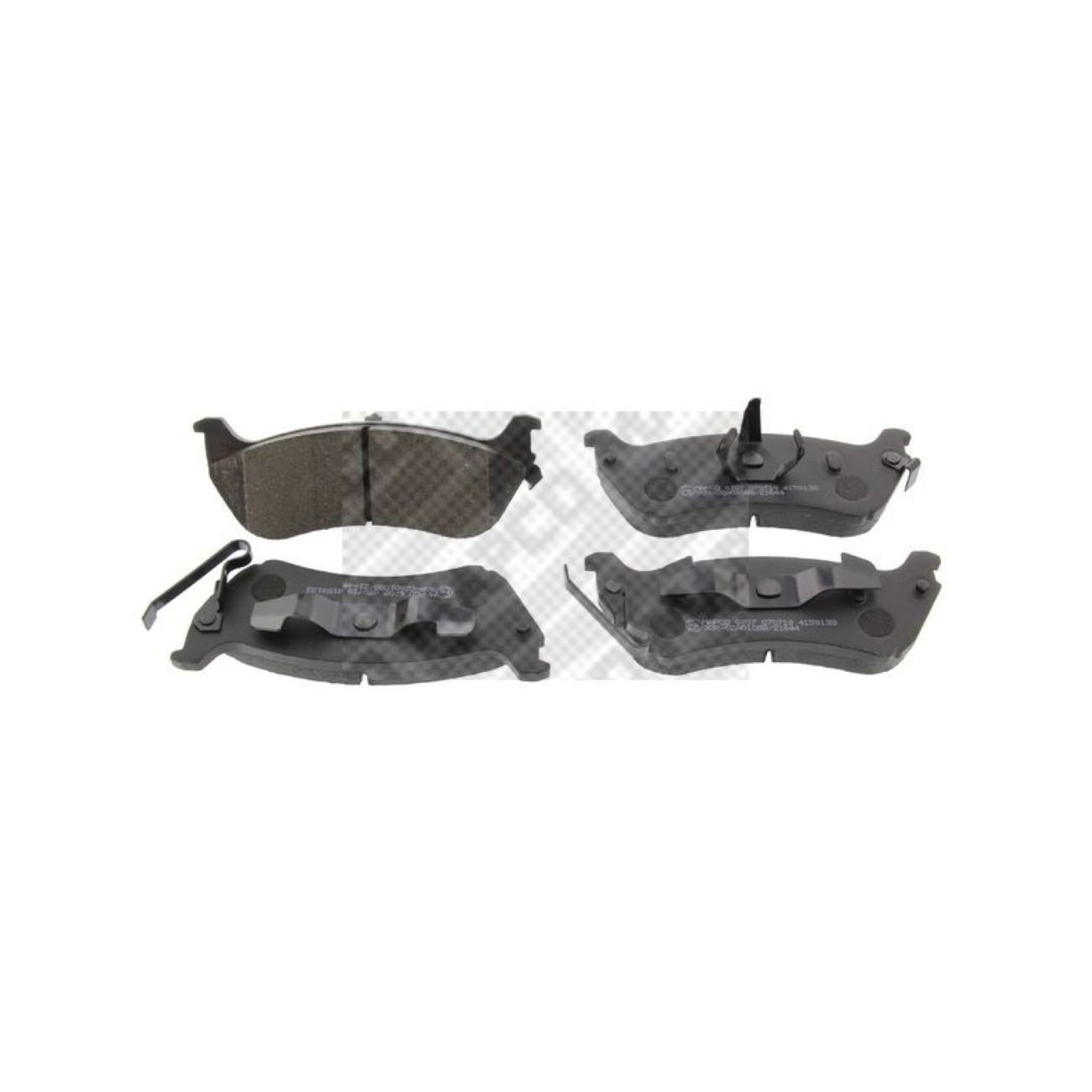 Колодкитормозныедисковыезадниек-тMERCEDES-BENZM-CLASS(W163)ML320(163.1MAPCO6707