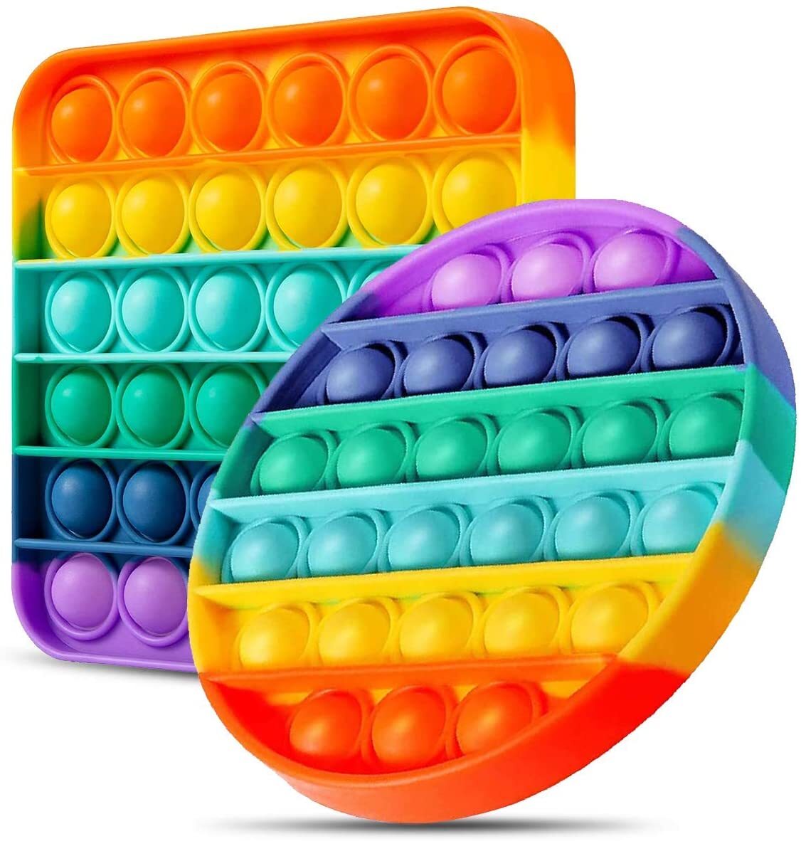 Тактильная сенсорная игрушка антистресс поп/ Push Pop it Bubble Sensory ...