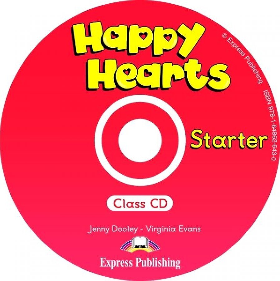 Аудиодиск для работы в классе Happy Hearts Starter Class Audio CD