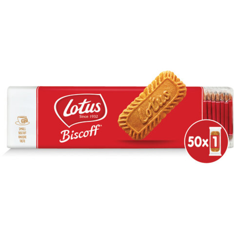 Печенье в индивидуальной упаковке карамелизированное LOTUS "Biscoff ...