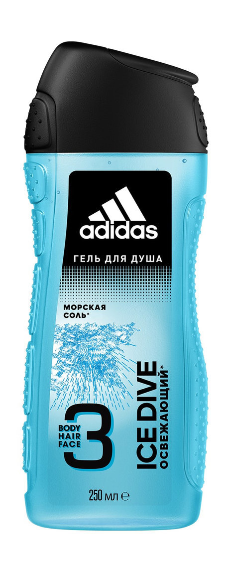 Гели адидас. Adidas гель для душа Ice Dive 2в1 мужской 250 мл. Adidas Ice Dive гель для душа. Гель для душа Ice Dive 250. Ice Dive гель для душа муж., 250 мл.