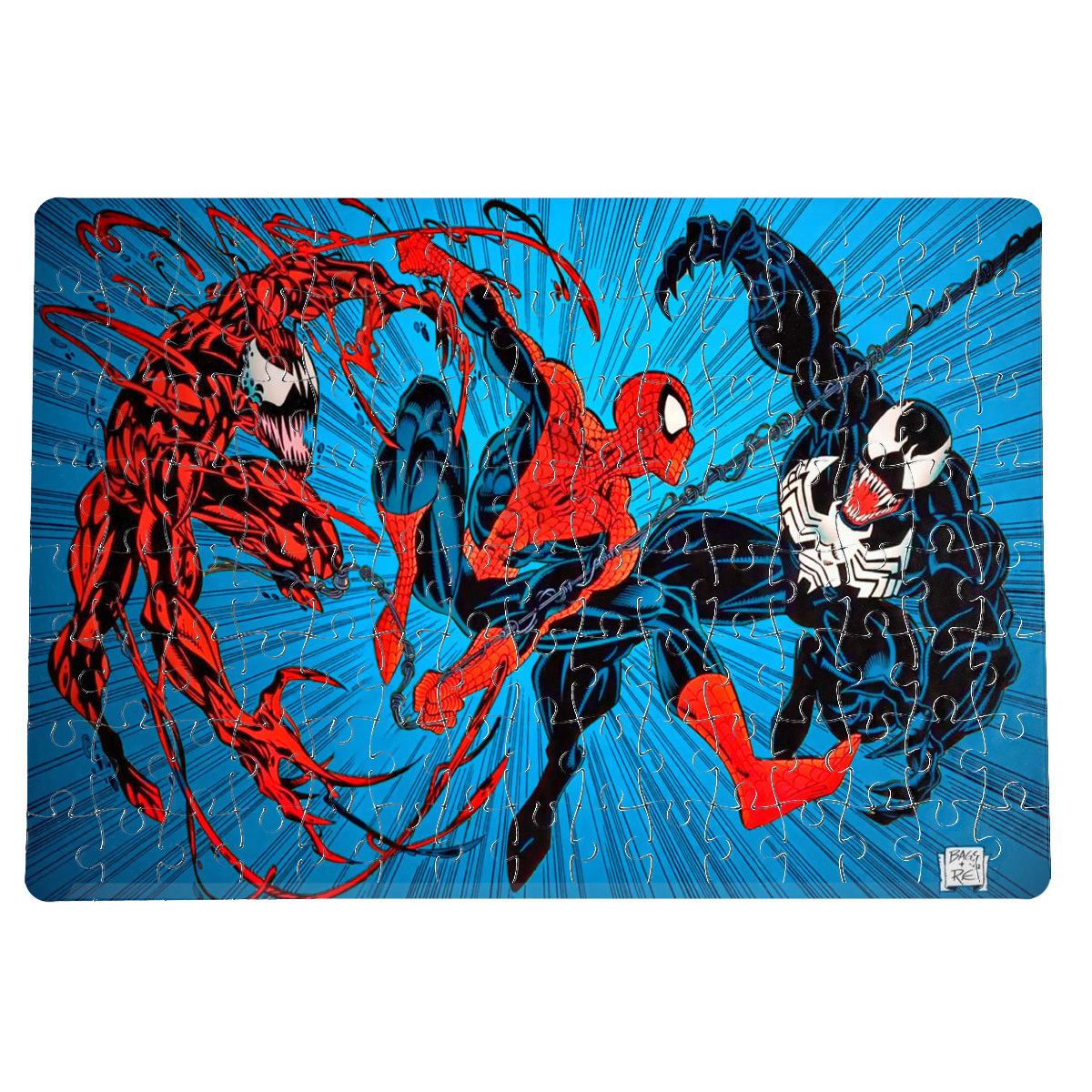 Пазлы CoolPodarok Spider man Человек паук ( 3 версии человека паука ...