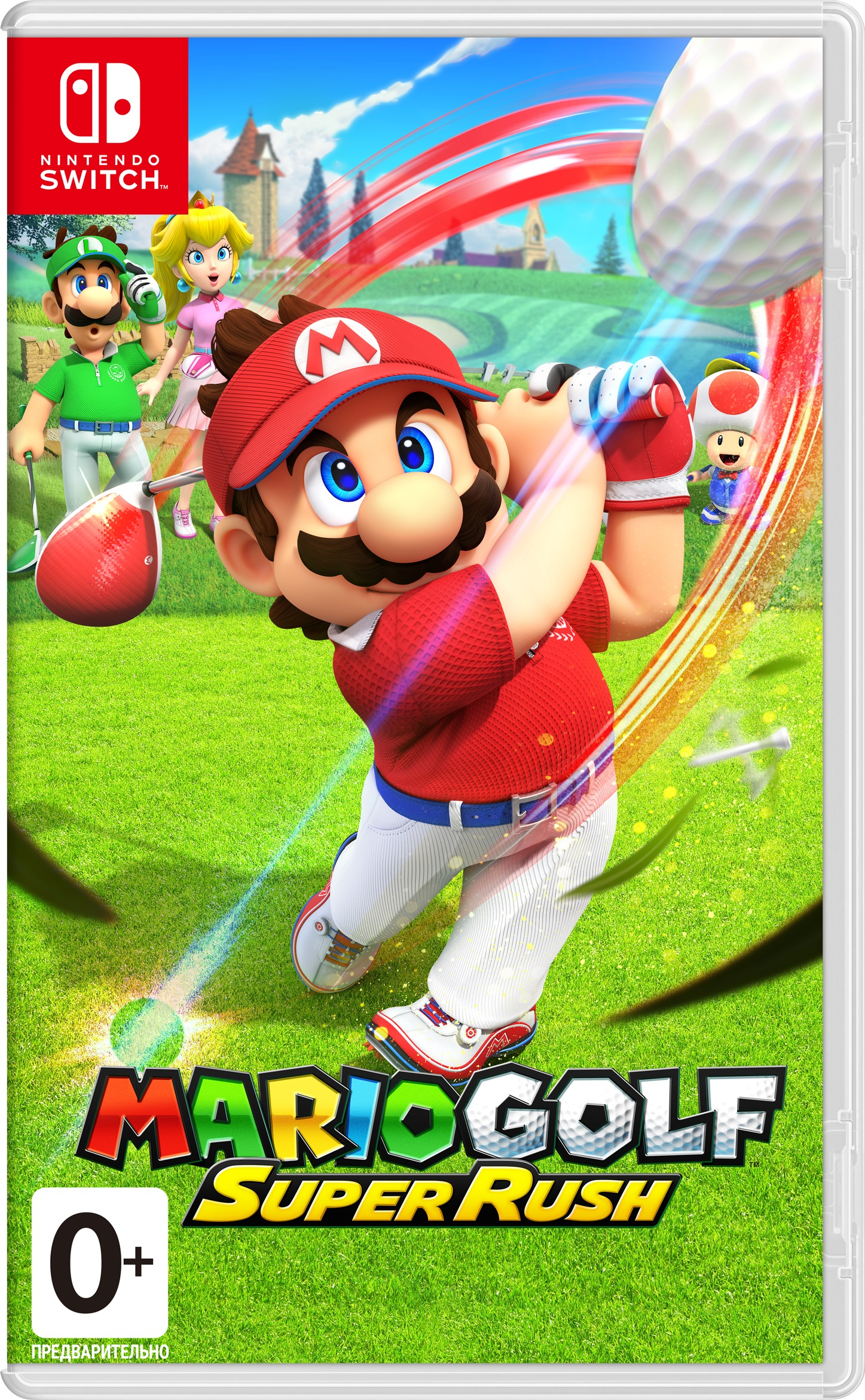 Игра Mario Golf: Super Rush (Nintendo Switch, Русская версия) купить по  низкой цене с доставкой в интернет-магазине OZON (1477371758)