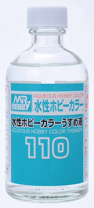 MR.HOBBY AQUEOUS COLOR THINNER Разбавитель для водоразбавляемых красок, 110 мл.