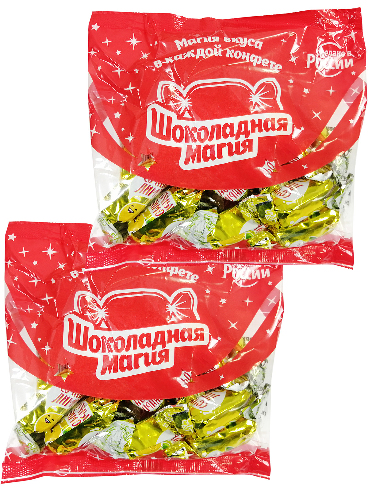 Конфеты "Шоколадная магия" - Сочный лимон, 250 г - 2 шт — купить в ...