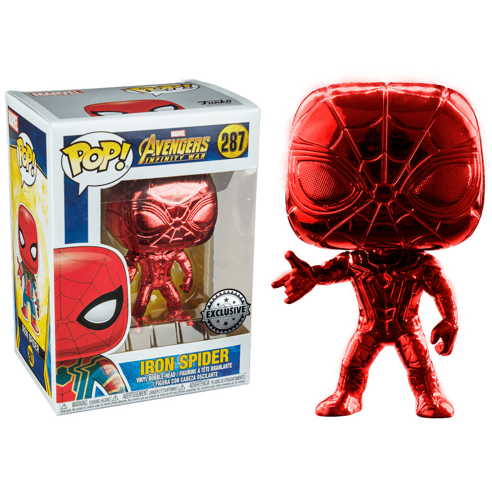 funko pop spiderman iron spider