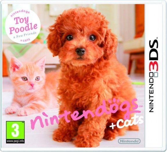 Игра Nintendogs Cats: Карликовый пудель и новые друзья. Русская (Nintendo 3DS, Русские субтитры)