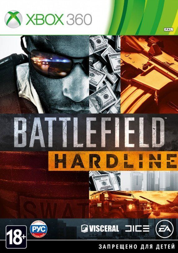 Игра Battlefield: Hardline Русская (XBox 360, Русская версия)