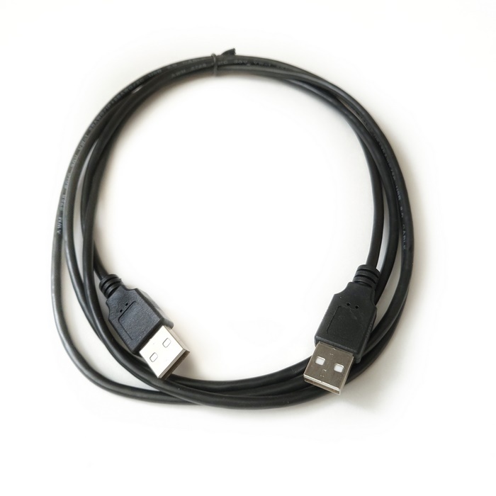 Характеристики Кабель USB A/USB A(папа/папа) 3 метра черный, подробное ...