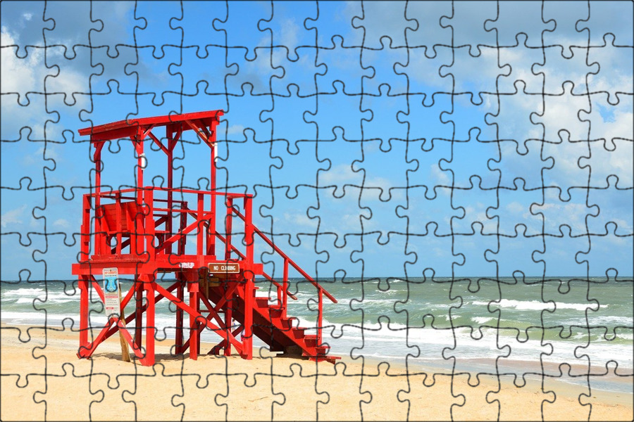 Спасательная вышка для пляжа чертеж