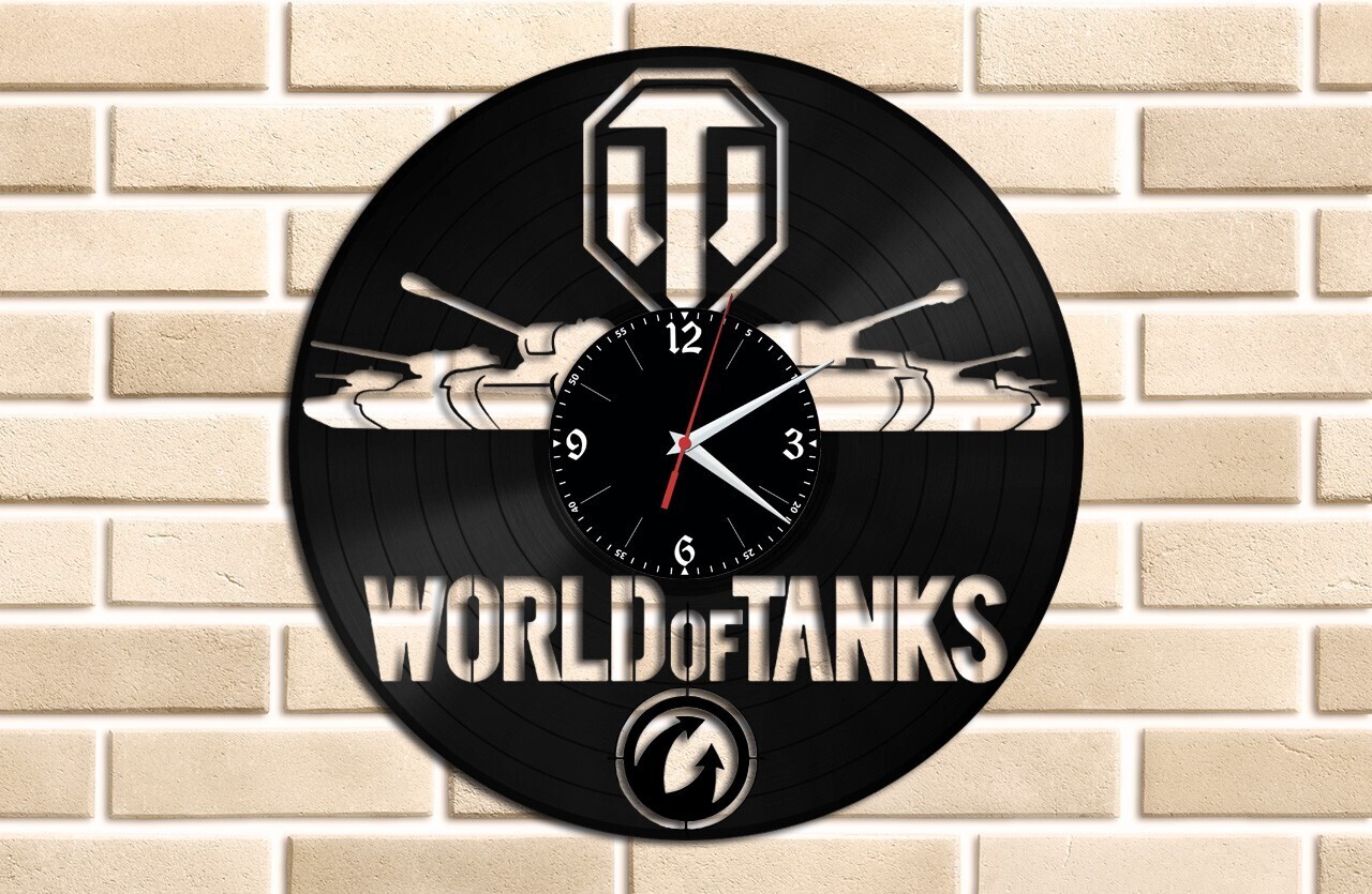 Настенные часы World of Tanks