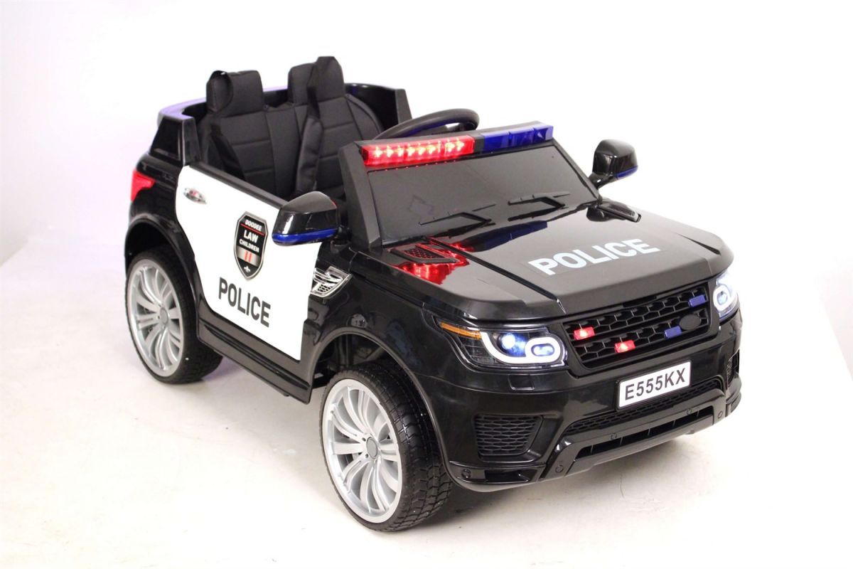 Электромобиль Police E555KX (Черный полиция) — купить в интернет ...