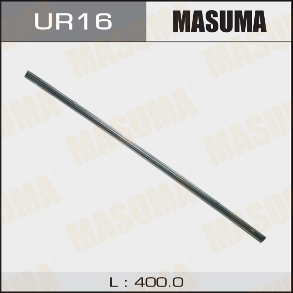 Резинка щетки стеклоочистителя MASUMA 16''/400 х 6 мм