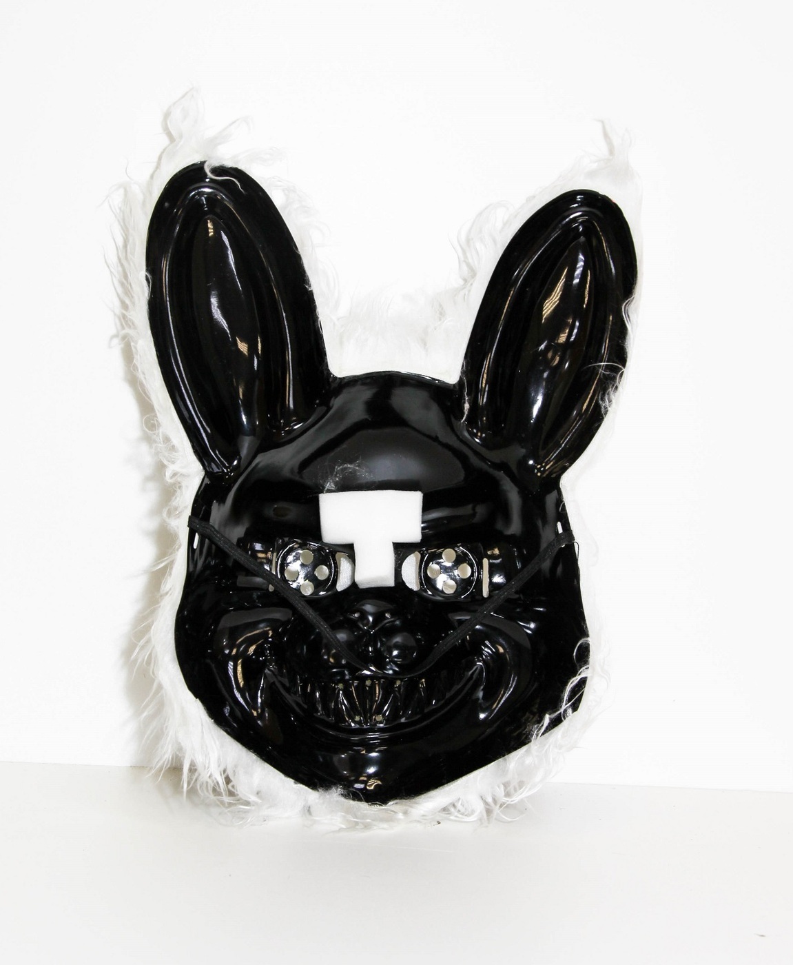 Зайцева маска. Маска зайца необычная. Маска белого зайца. Маска зайца реалистичная.