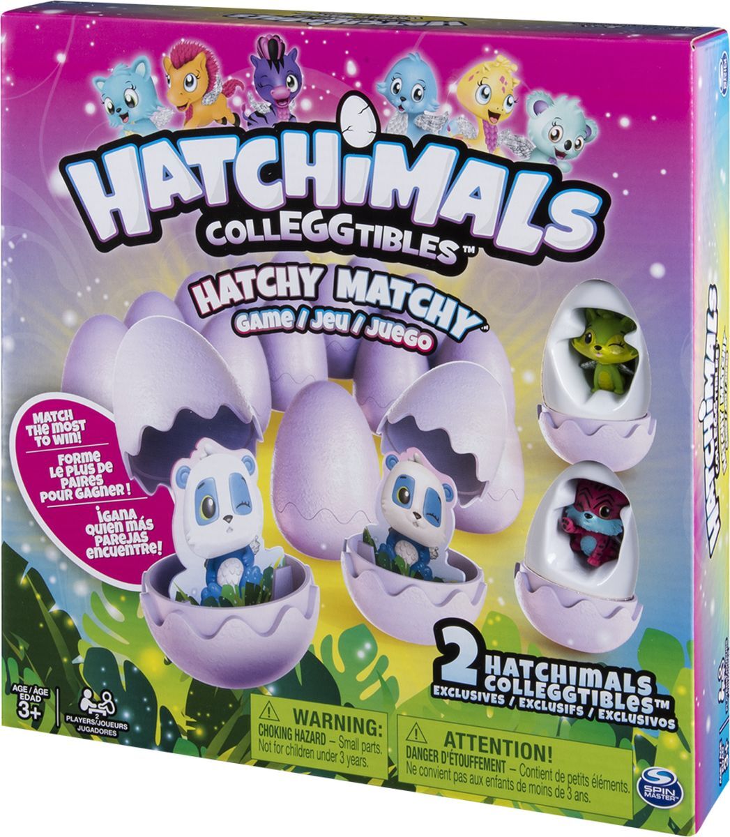 Hatchimals Настольная игра Memory + 2 коллекционные фигурки — купить в ...