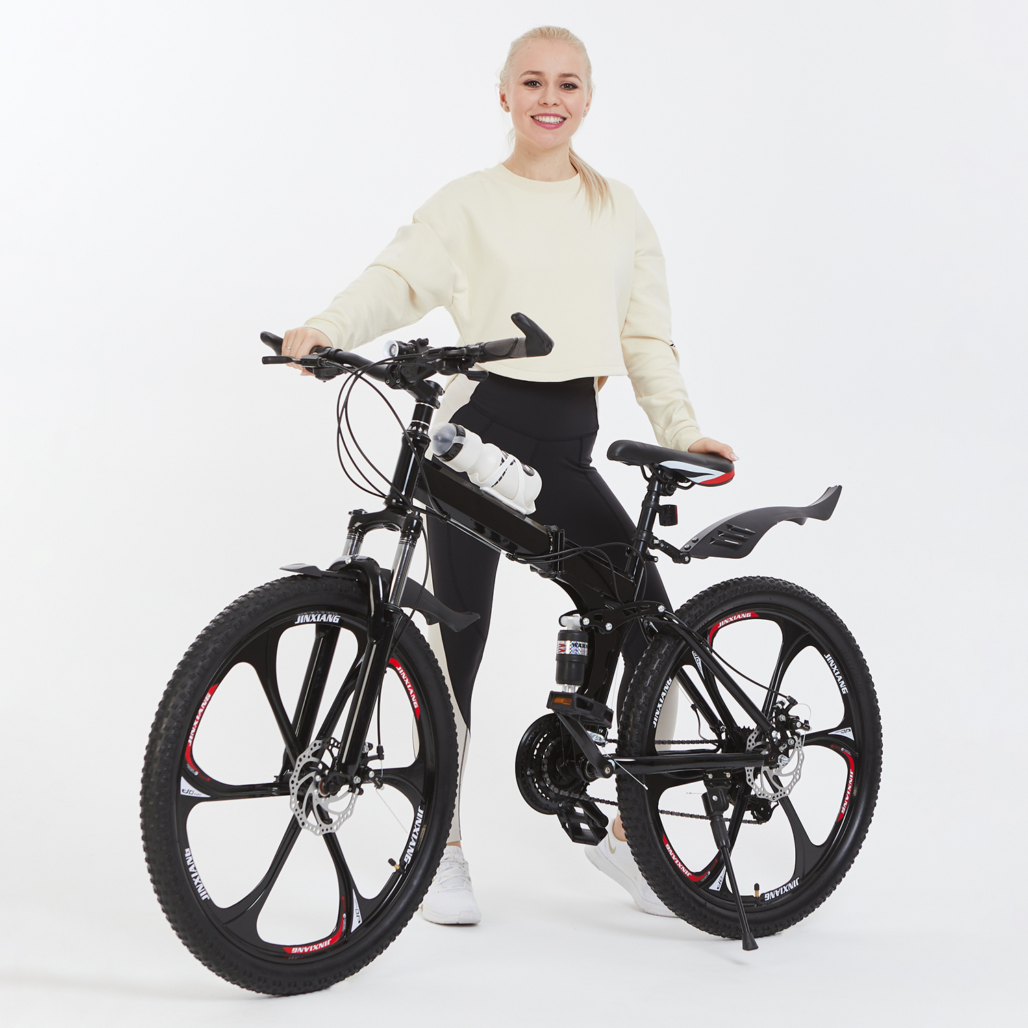 Велосипед двухколёсный складной/на литых дисках/велосипед городской ...