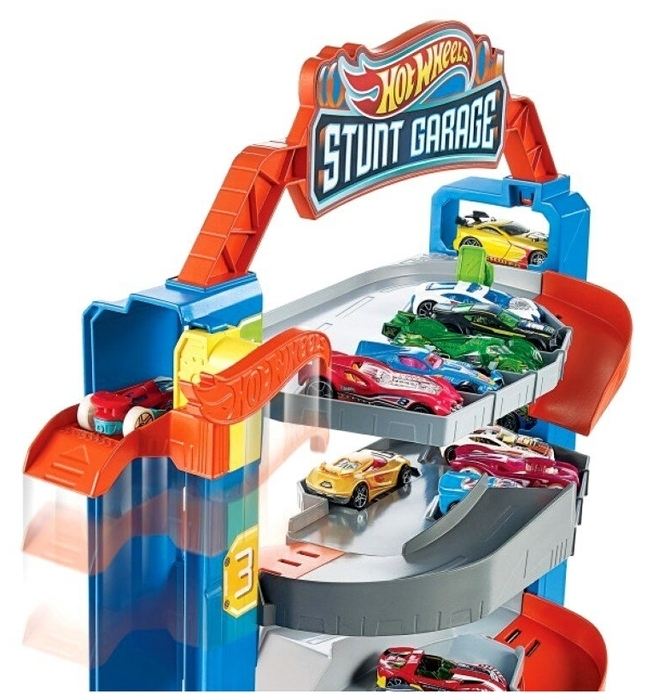 hot wheels stunt garage