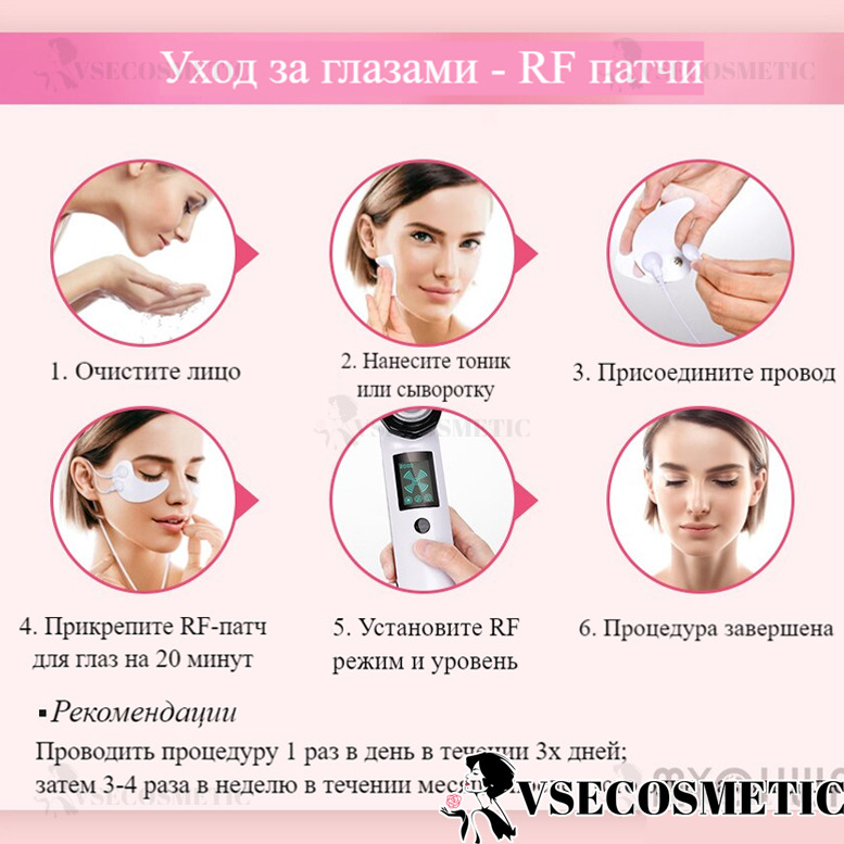 Микротоки схема проведения процедуры