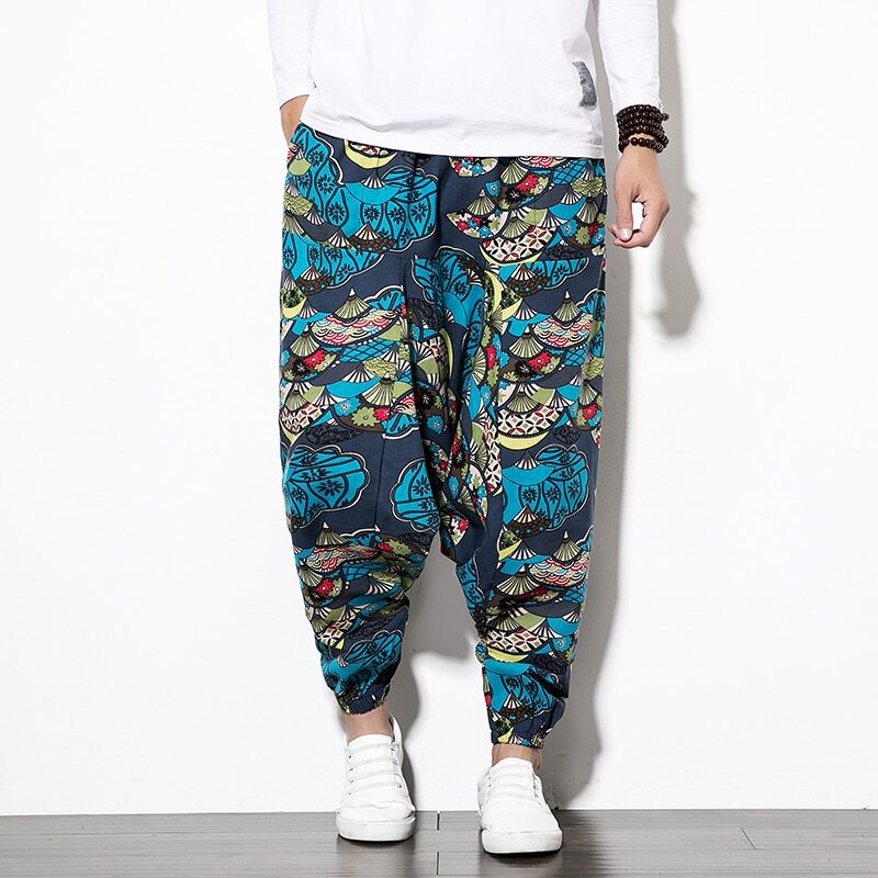 Baggy Loose Cotton Harem Pants