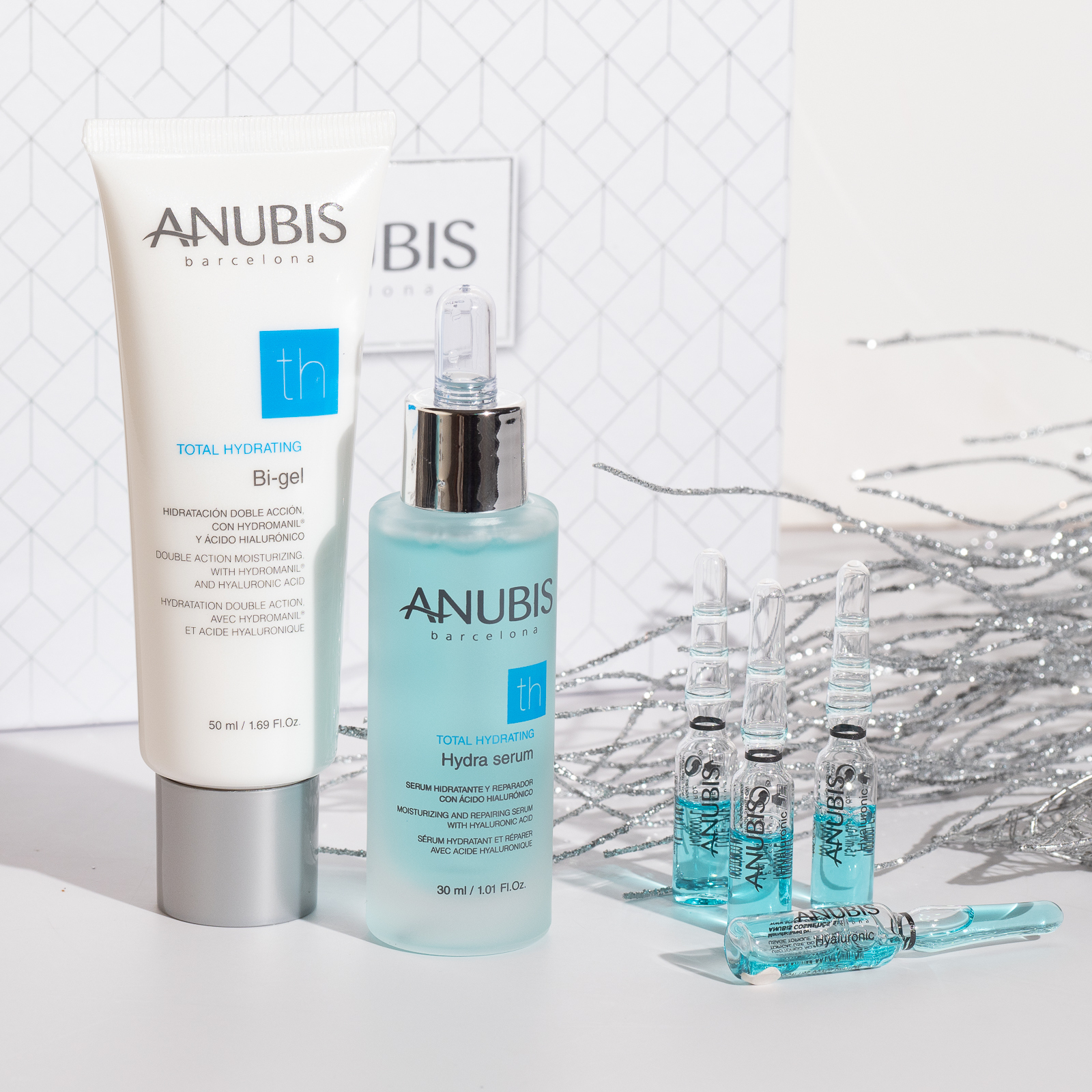 Anubis Barcelona Рождественский набор Total Hydrating Glowing Pack ...