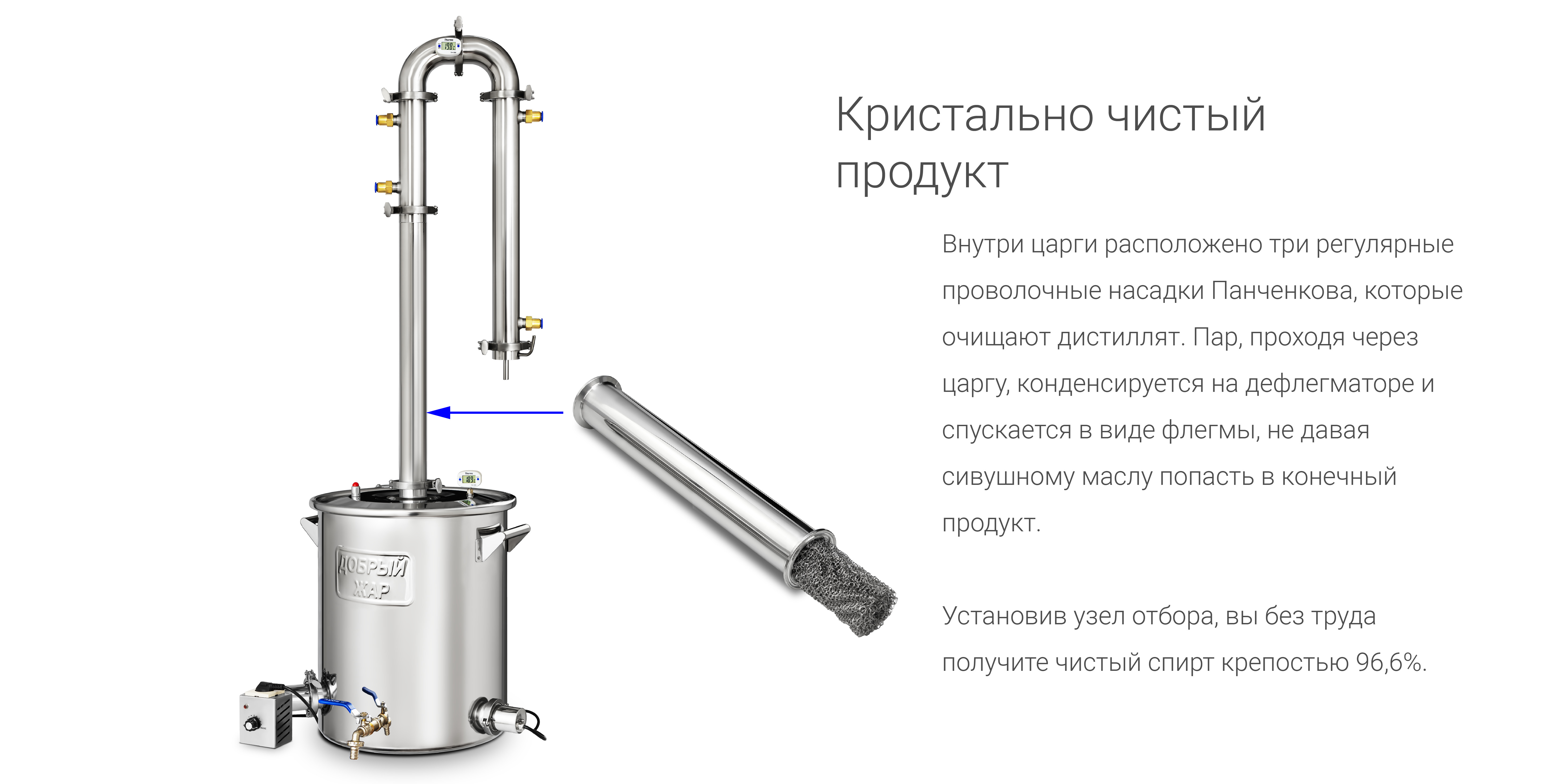 Схема подключения дистиллятора