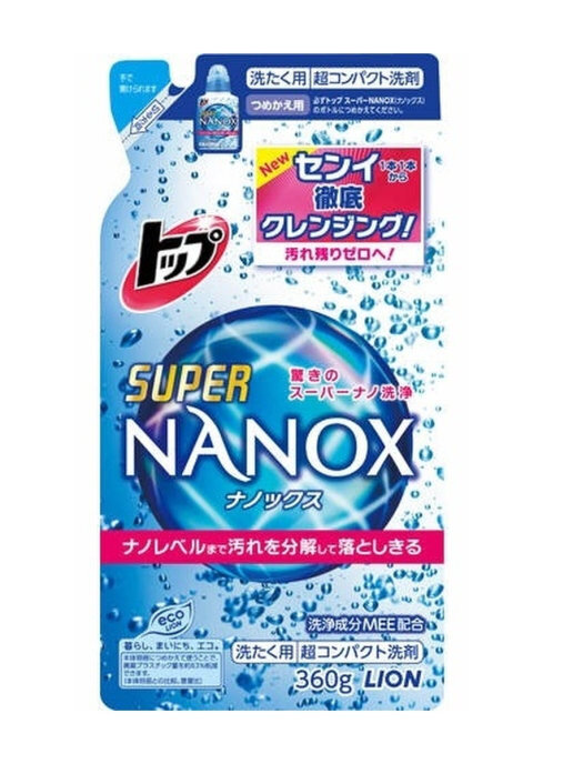 LION NANOX топ super гель для стирки концентрированный (сменный блок ...