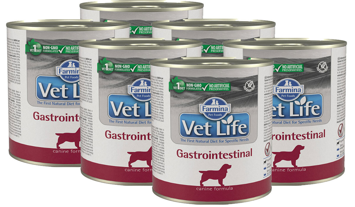 Влажный корм farmina vet life. Vet Life Gastrointestinal корм для собак. Фармина консервы для собак. Фармина ультра гипо для собак консервы. Гранулы Farmina Gastrointestinal для собак.