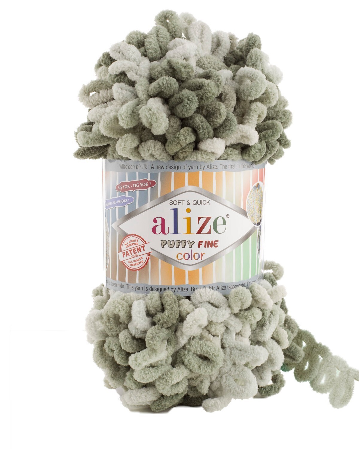 Пряжа ализе пуффи файн. Alize puffy Fine Color, 100 г 14.5 м 5 шт. Пуффи Файн колор 6065. Пряжа Alize puffy Fine Color 6034. Ализе Пуффи Файн 6065.