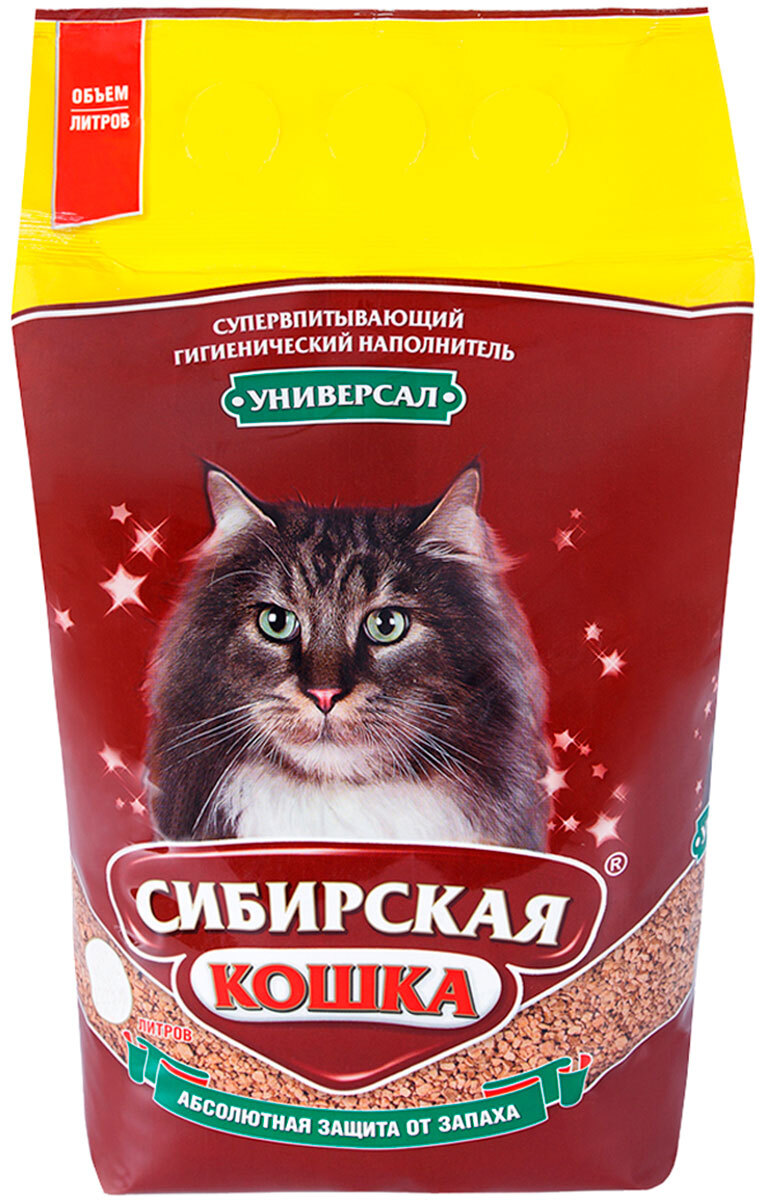 Наполнитель для кошачьего туалета сибирская кошка