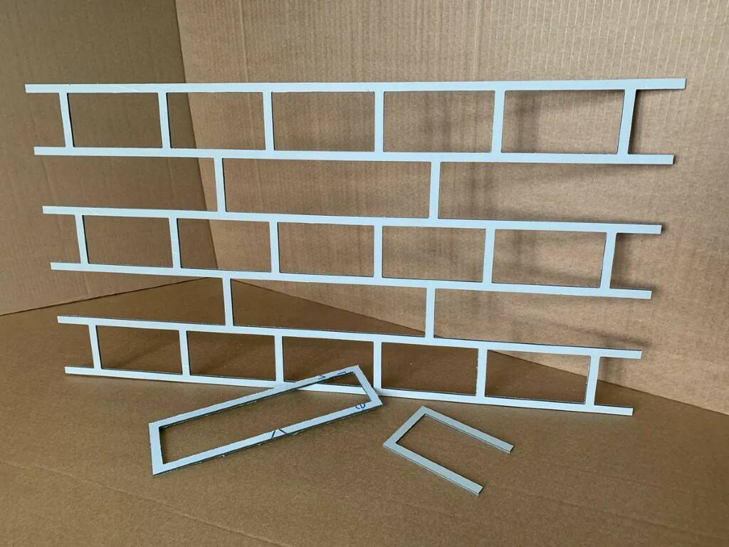 Трафарет под кирпич - купить с доставкой по выгодным ценам в интернет ...