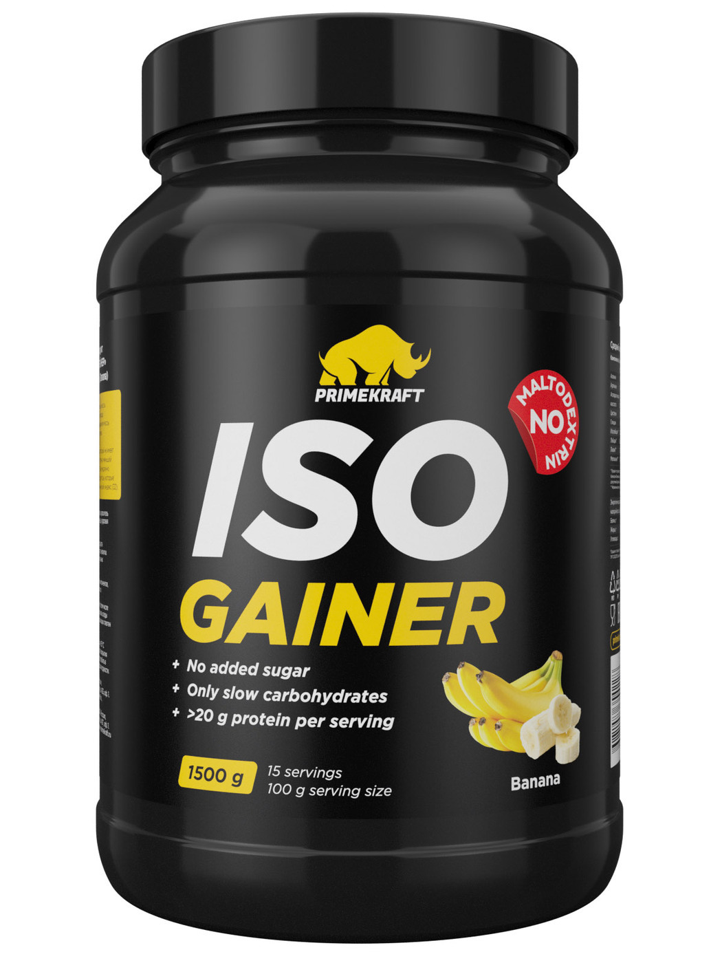 Гейнер белково-углеводный PRIMEKRAFT ISO MASS GAINER без ...