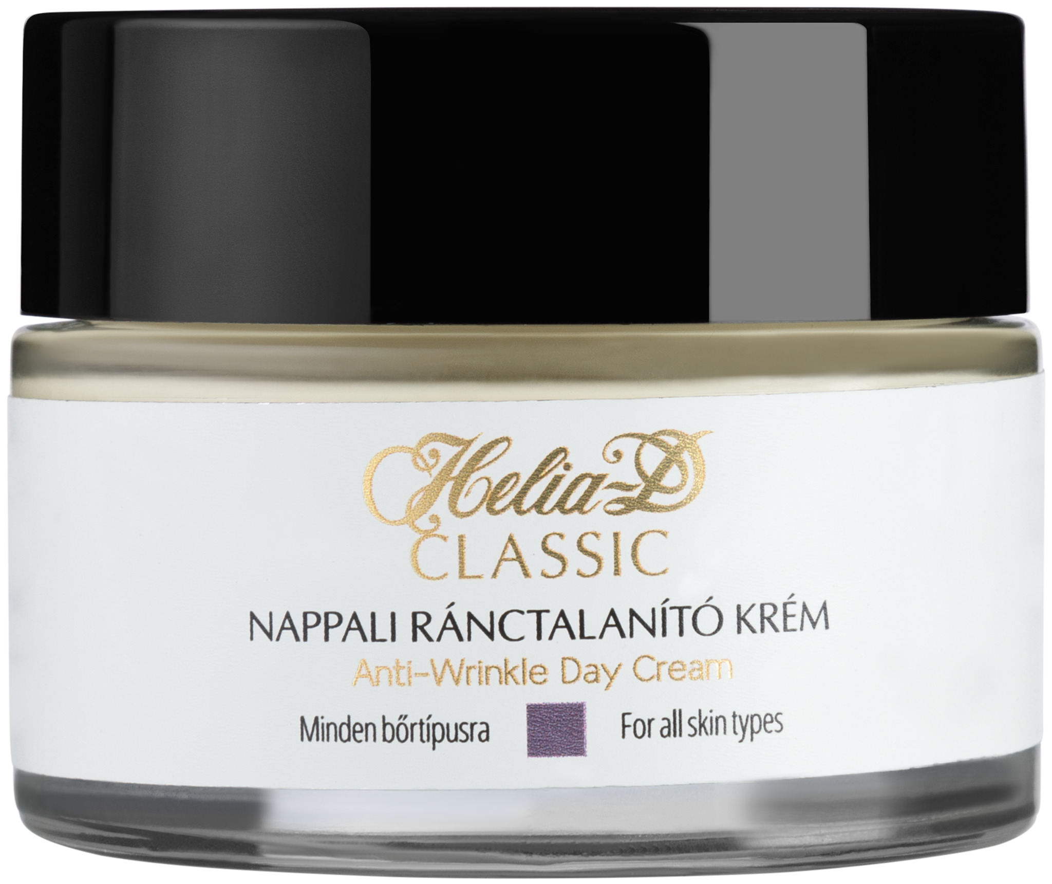 Helia-D Classic дневной крем для лица против морщин антивозрастной с натуральными экстрактами - изображение