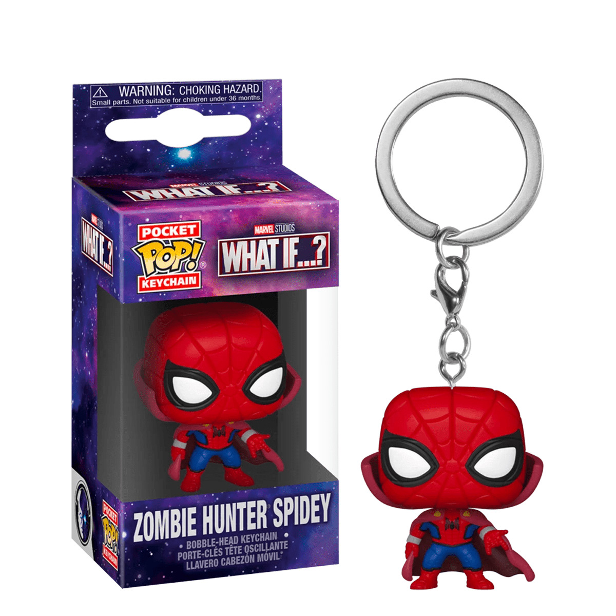 Брелок фигурка Человек-Паук Охотник на Зомби Zombie Hunter Spidey Keychain  из мультсериала Что если Марвел - купить с доставкой по выгодным ценам в  интернет-магазине OZON (726639712)