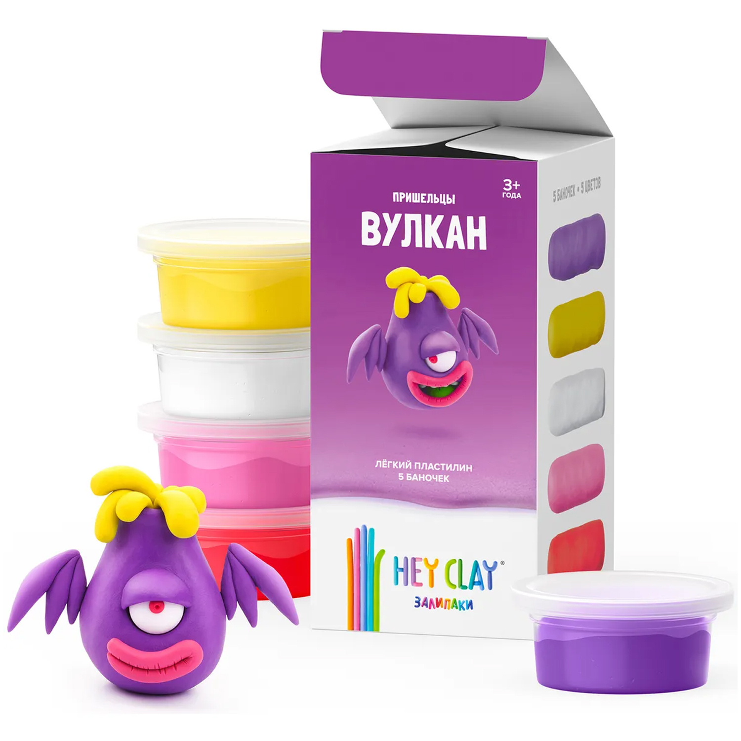 Игровой подарочный набор для творчества с легким воздушным пластилином ...