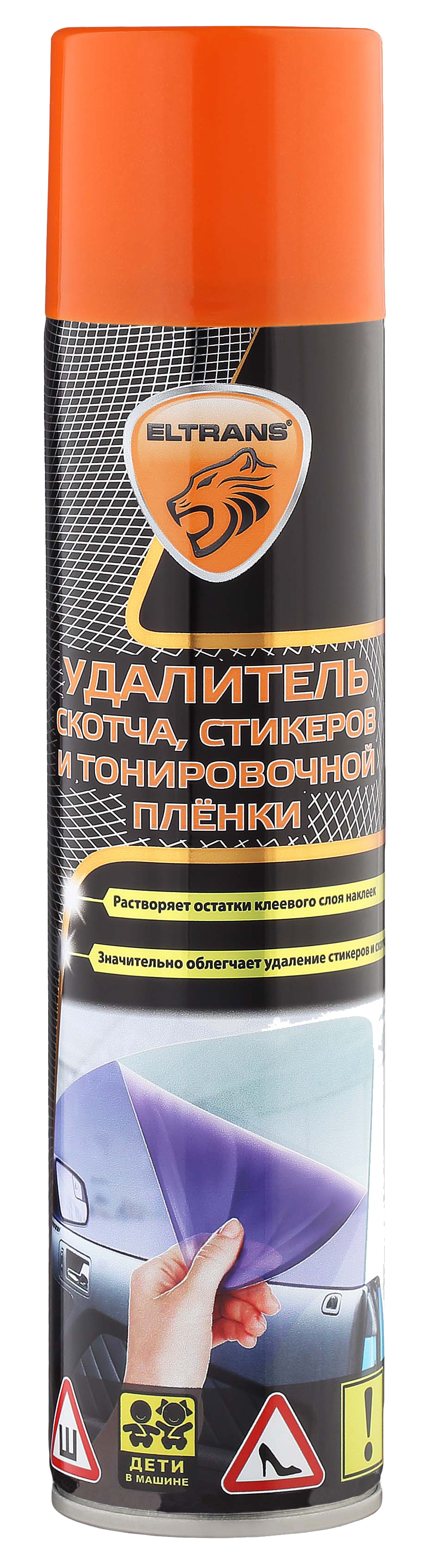 Удалитель скотча, стикеров и тонировочной плёнки ELTRANS аэрозоль, 400 мл EL-0707.04