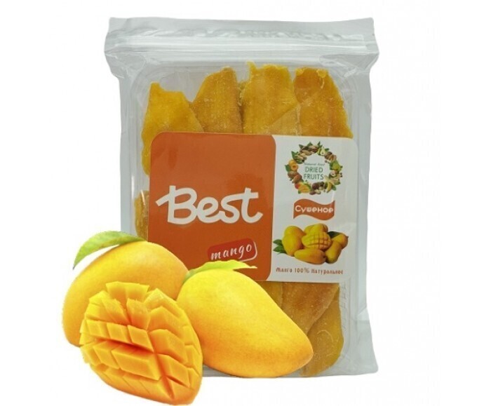 Манго сушеное натуральное Best/ Вьетнам/ 100% веганский продукт / без ...