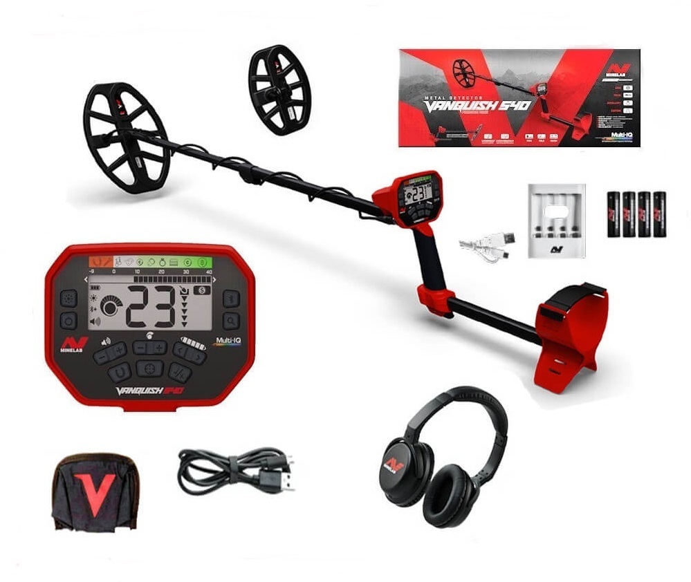 Металлоискатель Minelab Металлодетектор VANQUISH 540 Pro-Pack - купить ...