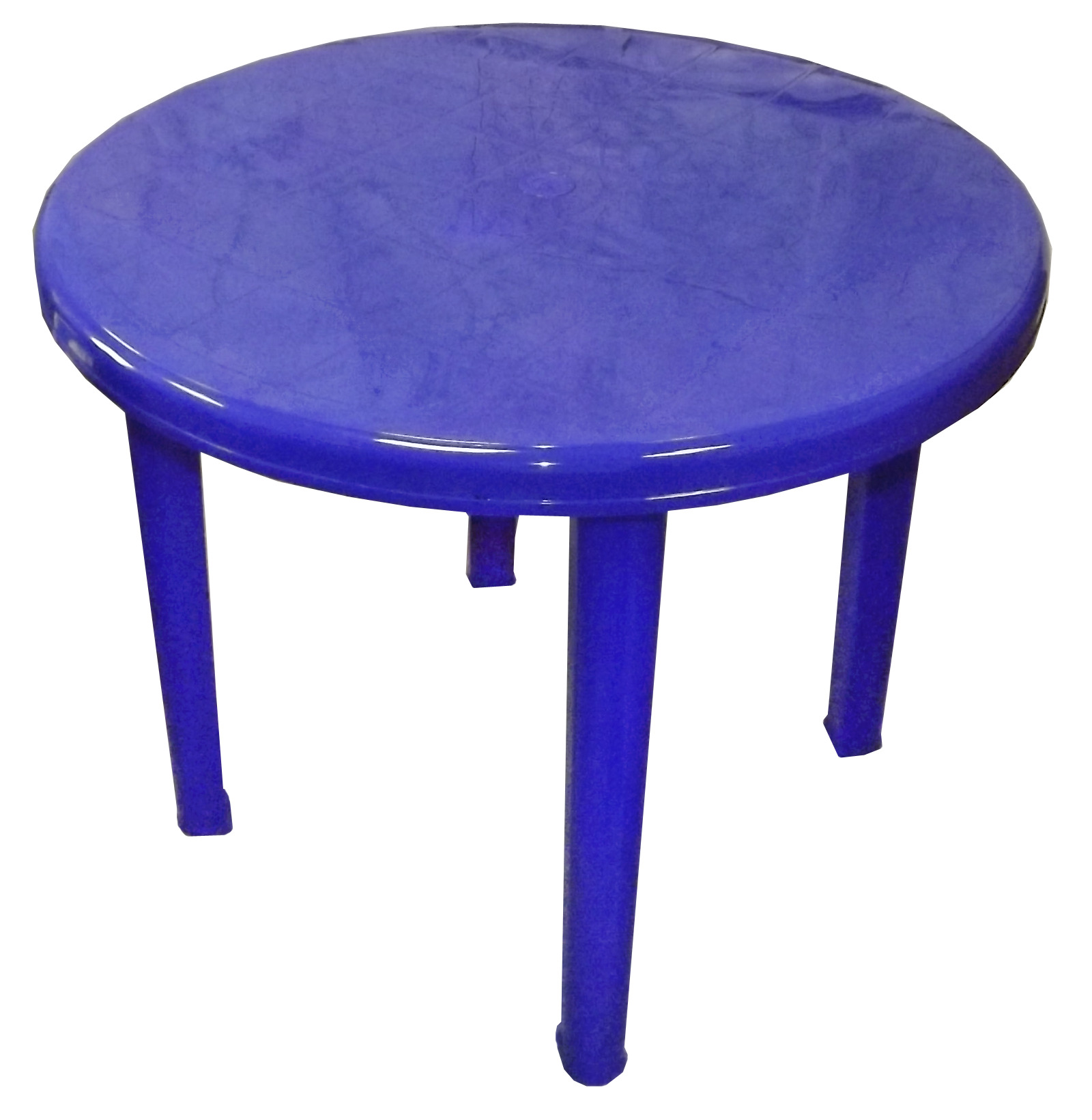 стол с синей столешницей