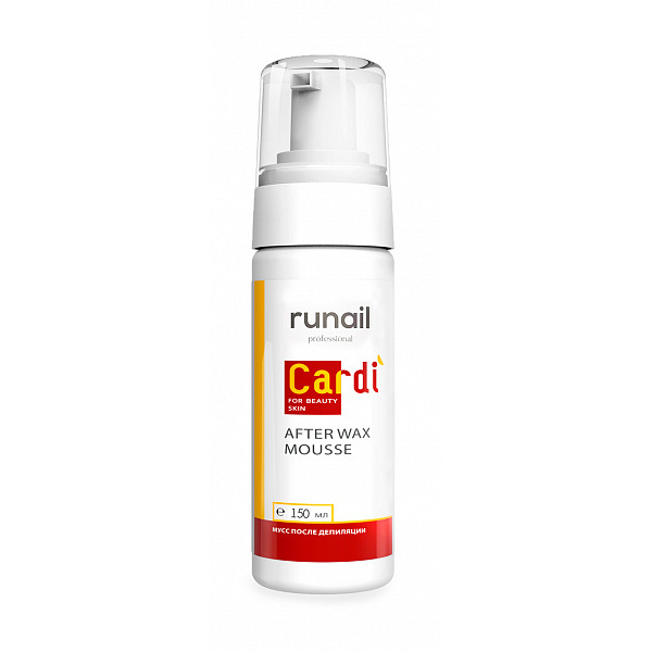 Мусс после депиляции RuNail Cardi, 150 мл №4360