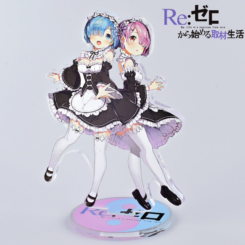 Аниме Фигурки Акриловые Re:Zero – купить в интернет-магазине OZON по низкой  цене