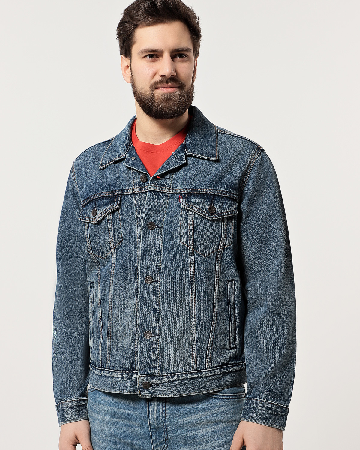 Jacket trucker levis hotsell