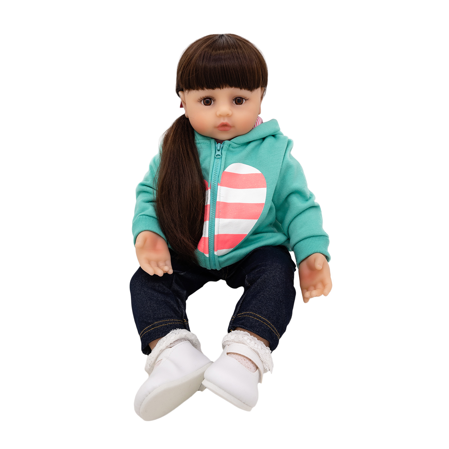 Мягконабивная кукла Реборн (Reborn Dolls) девочка Лина, 60 см