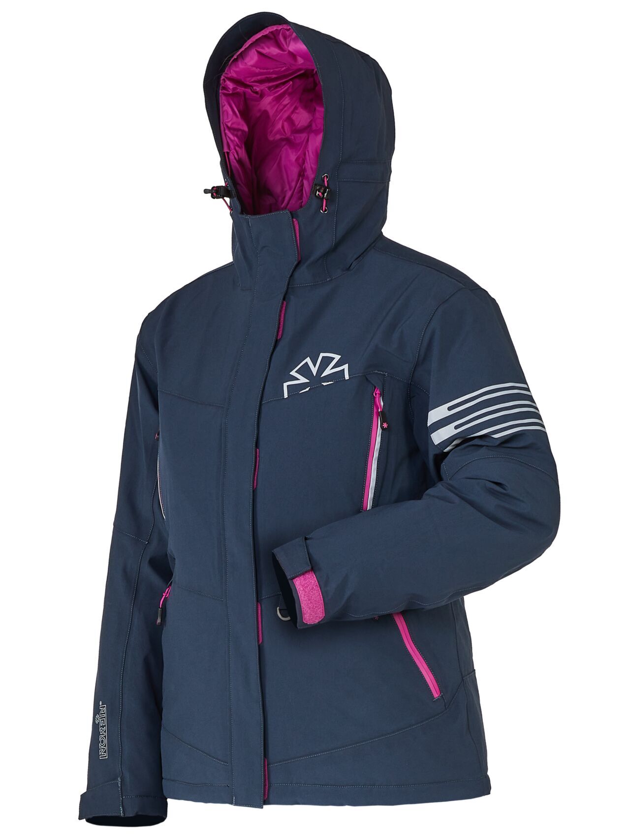Куртка рыболовная тактическая зимняя Norfin Women NORDIC SPACE BLUE 03 р.L женская камуфляжная одежда для охоты теплый спортивный тактический