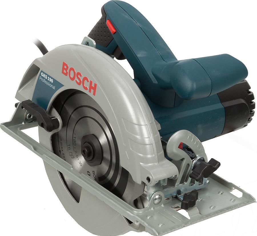 Циркулярная пила (дисковая) Bosch GKS 190 Professional 1400Вт (ручная)