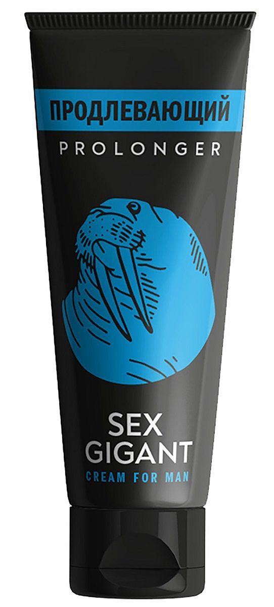 Продлевающий крем для мужчин Sex Gigant Prolonger 80 мл купить  