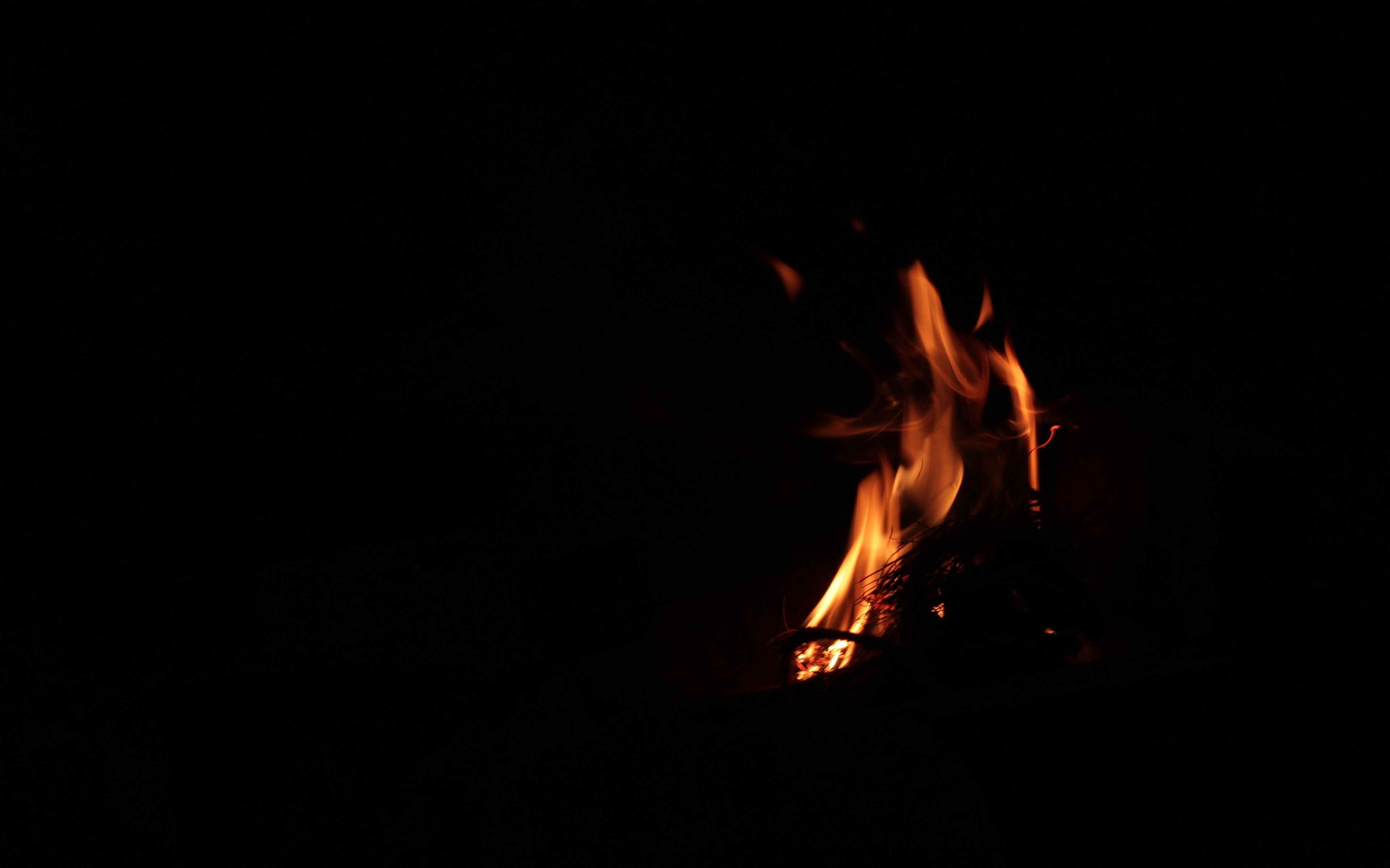 Dark flame