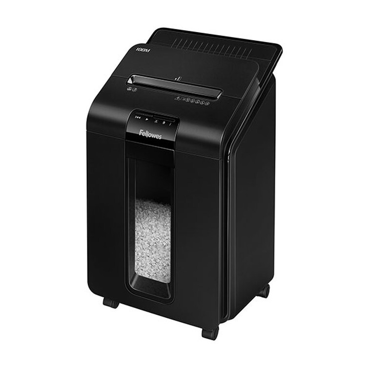 Fellowes Шредер Фрагментный, секретность  4, (FS-46292), 23 л, черный